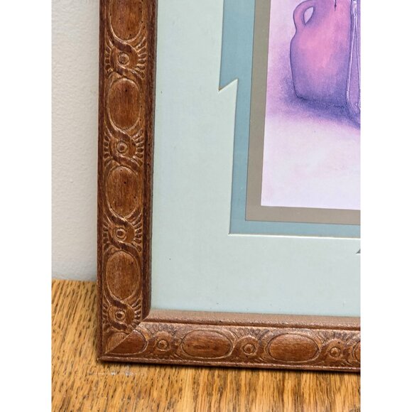 Framed Cactus & Pottery Art Print By Gail Brown - Picture 8 of 12